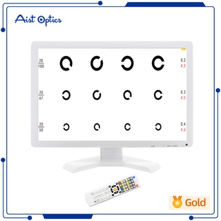 Vc-3 แผงหน้าจอทดสอบสายตา LCD ออปติคอล 19 นิ้ว