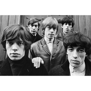 โปสเตอร์ The Rolling Stones เดอะโรลลิงสโตนส์ ตกแต่งผนัง Music Poster โปสเตอร์วินเทจ โปสเตอร์วงดนตรี โปสเตอร์ติดผนัง