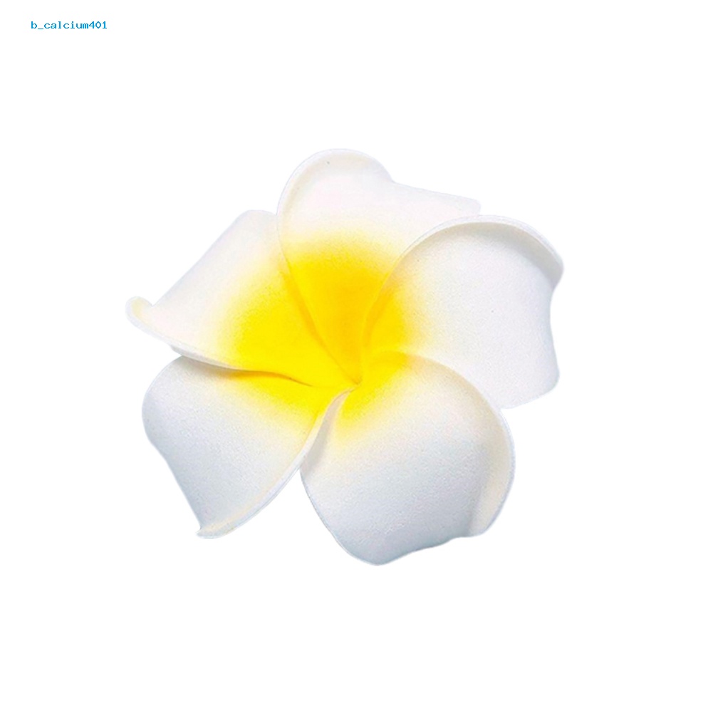 farfi-2-pcs-hawaiian-foam-flower-bridal-wedding-party-hair-clip-white-plumeria-decor