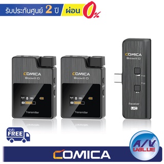 Comica Audio BoomX-D UC2 - Ultracompact Digital Wireless Microphone System for USB-C (2.4 GHz) ** ผ่อน 0% **