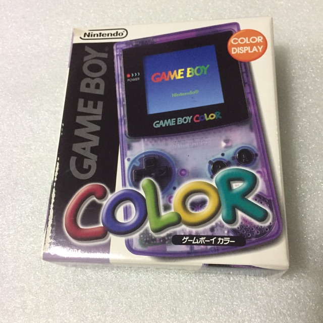 Gameboy Color งานกล่องสีม่วงใส สภาพสวย | Shopee Thailand