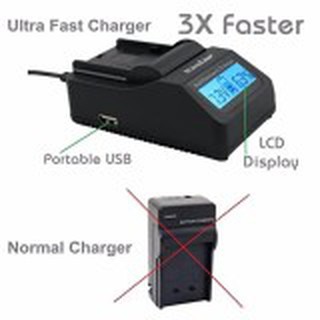 LP-E12 LCD Digital LCD Camera Charger For Canon (0791)