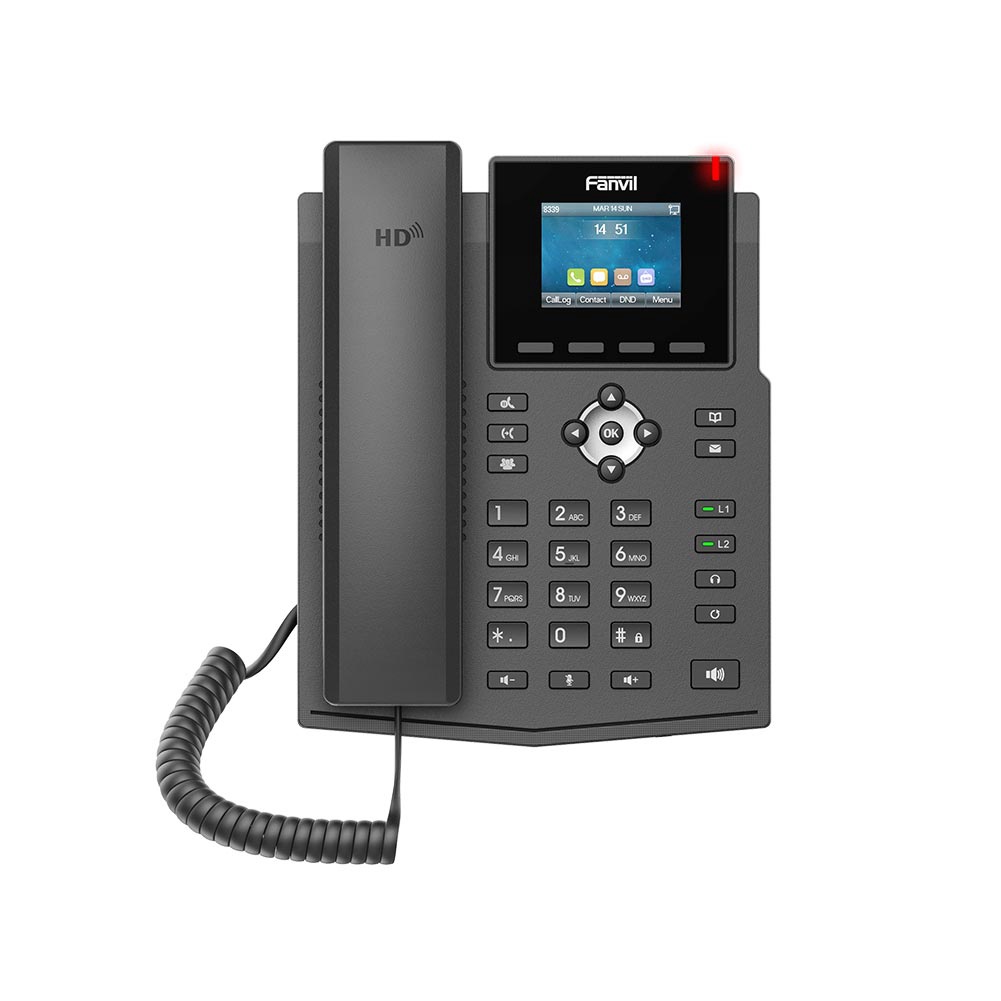 ภาพหน้าปกสินค้าFanvil X3SW IP Phone (โทรศัพท์สำนักงาน) 4 SIP lines, รองรับ Wifi, มี adaptor แถมมาให้ในกล่อง จากร้าน pgs_official_store บน Shopee