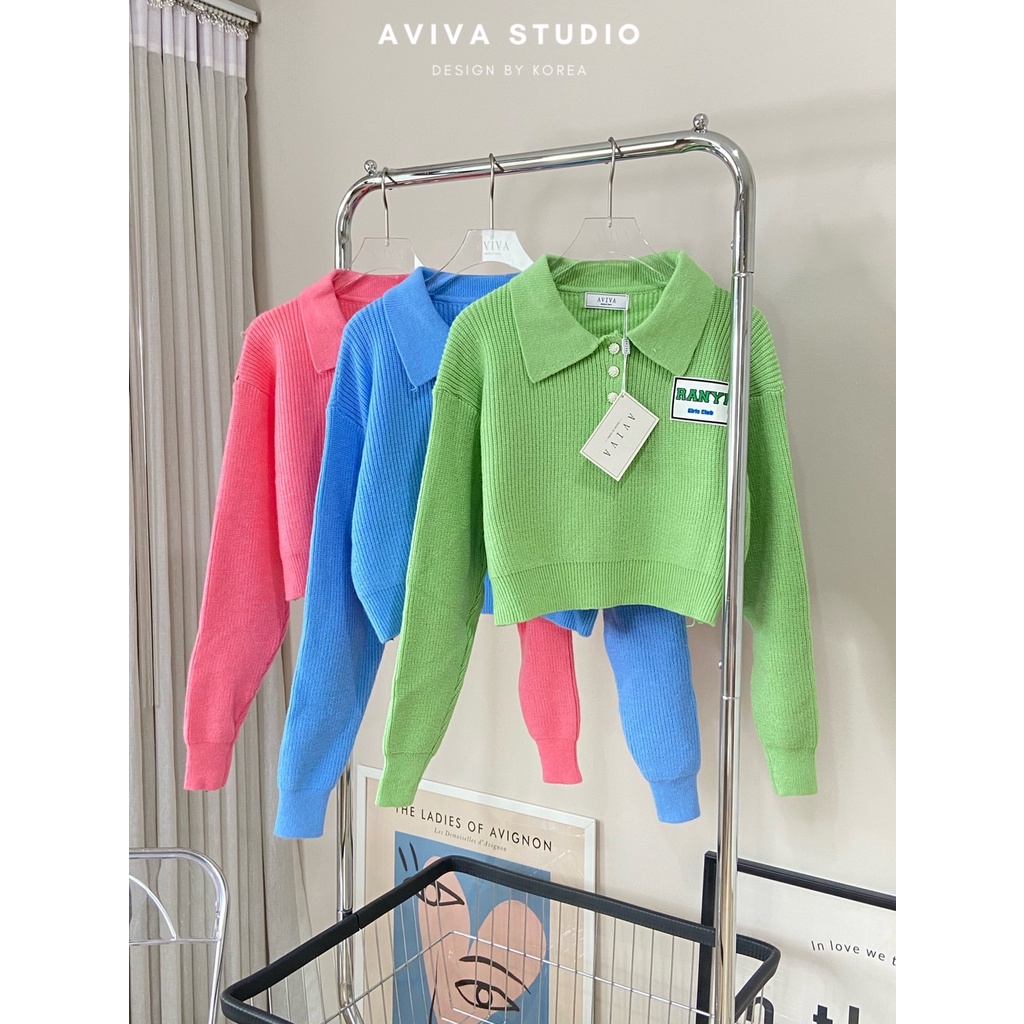 aviva-แขนยาว-ไหมพรมสุดน่ารัก-สีสัดใสสุดๆ4372