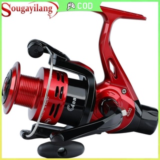 ใหม่ 4BB ปลาคาร์พ Fishing Spinning Reel 4000 series ล้อตกปลา 5.2: 1 อัตราส่วนเกียร์ปลาคาร์พตกปลา reel