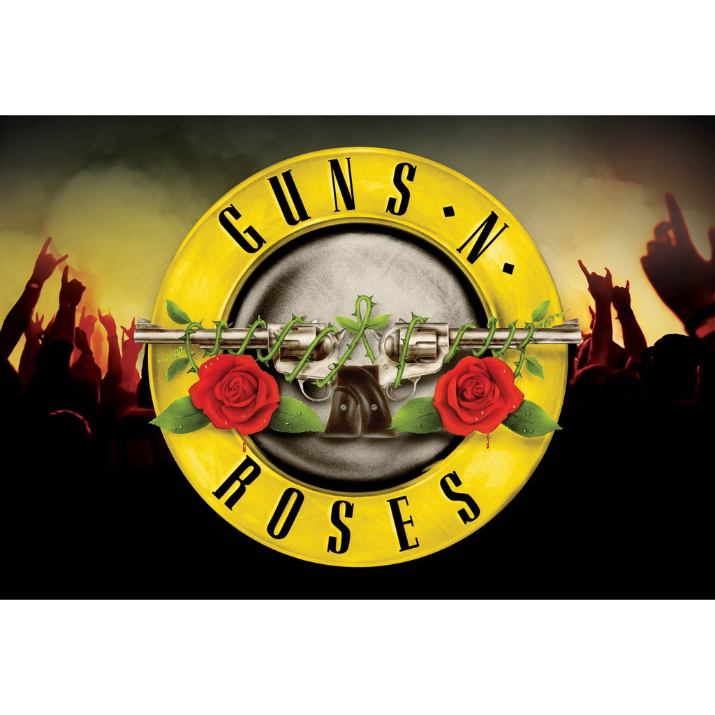 โปสเตอร์guns-nroses-โปสเตอร์-วอลเปเปอร์-ตกแต่งผนัง-poster-โปสเตอร์วินเทจ-โปสเตอร์วงดนตรี