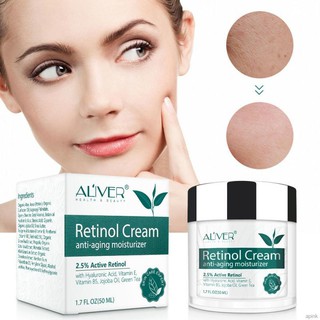 [Ready Stock]ALIVER Retinol Hyaluronic Acid Vitamin A Anti-Wrinkle Cream Moisturizing Firming Face Cream