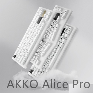 【พร้อมส่ง】Akko Alice Pro คีย์บอร์ดเมคคานิคอล มีสาย 68 คีย์ RGB