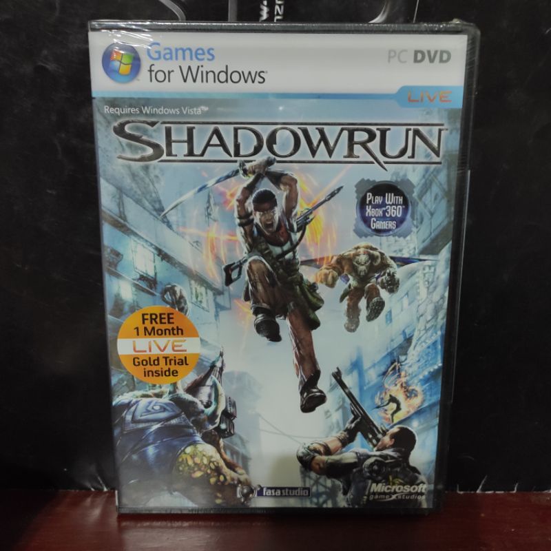 เกม Shadowrun เกมpcแผ่นแท้ ของใหม่ Made in Singapore สินค้านำเข้า ...