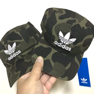 หมวกอดิดาส ADIDAS TREFOIL LOGO CAMO CAP ของเเท้ จากUSA