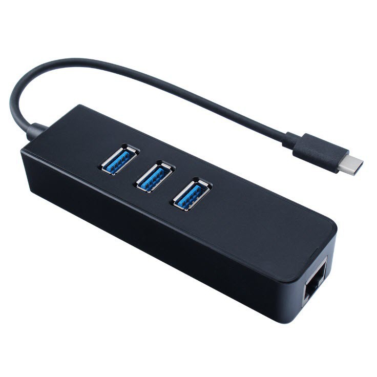 Type C to LAN 1Gbps ,USB 3.0 ,แปลง Type C to RJ45 ⚡พร้อมส่ง⚡ | Shopee ...