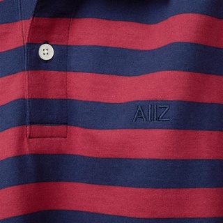 ภาพขนาดย่อของภาพหน้าปกสินค้าAIIZ (เอ ทู แซด) - เสื้อโปโลผู้ชาย ลายทาง Men's Striped Polo Shirts จากร้าน aiiz_officialstore บน Shopee