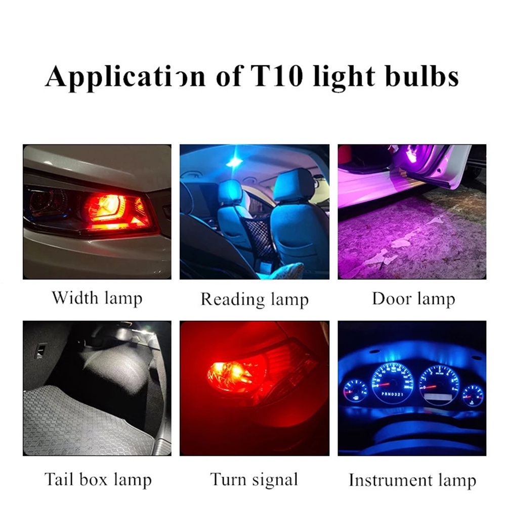 1pcs-รถ-t10-นำ-w5w-168-194-2825-t10-นำหลอดไฟแก้วบริสุทธิ์ซัง-led-ลิ่มที่จอดรถหลอดไฟด้านข้างประตูไฟภายในไฟเครื่องมือป้ายทะเบียนรถยนต์