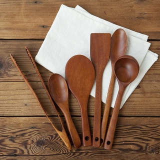 [DiaryTools] พร้อมส่ง❗️NICOTT Wood Cooking utensils อุปกรณ์ประกอบอาหารเนื้อไม้