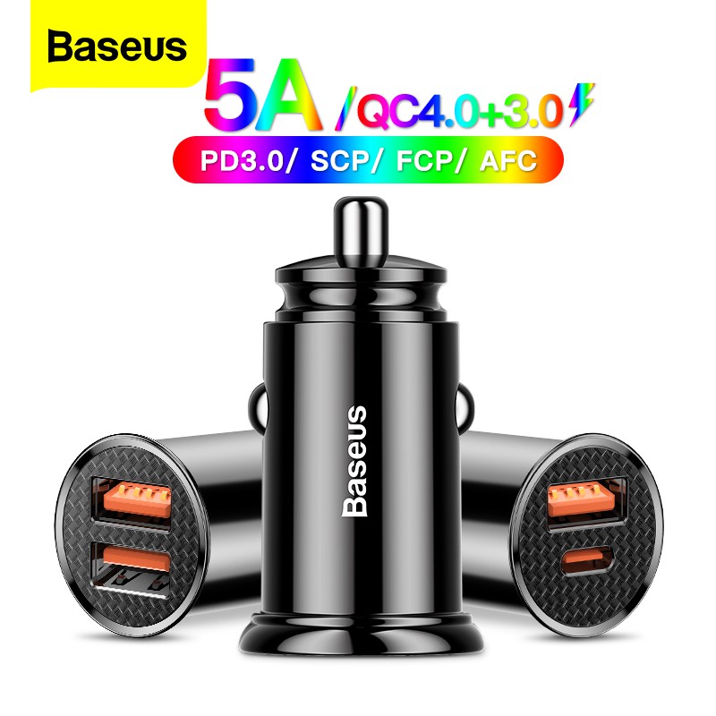 ภาพหน้าปกสินค้าBaseus ที่ชาร์จเร็ว พอร์ต USB สำหรับ iPhone และ Xiaomi จากร้าน beisi.th บน Shopee