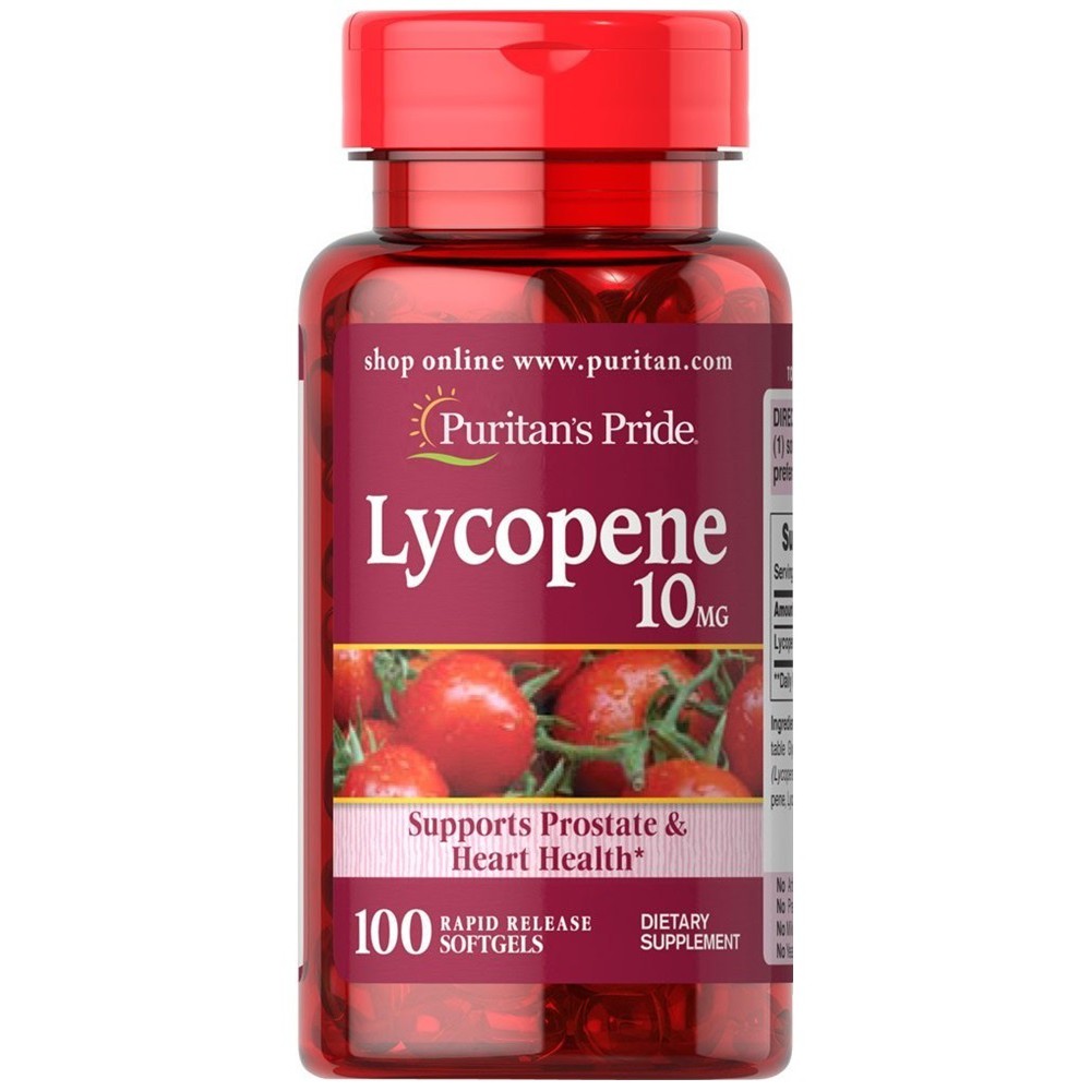 ราคาพิเศษ-puritan-lycopene-10-mg-100-softgels-สารสกัดจากมะเขือเทศ-ในรูปแบบซอฟเจล-ดูดซึมได้ดี-บำรุงผิวพรรณ