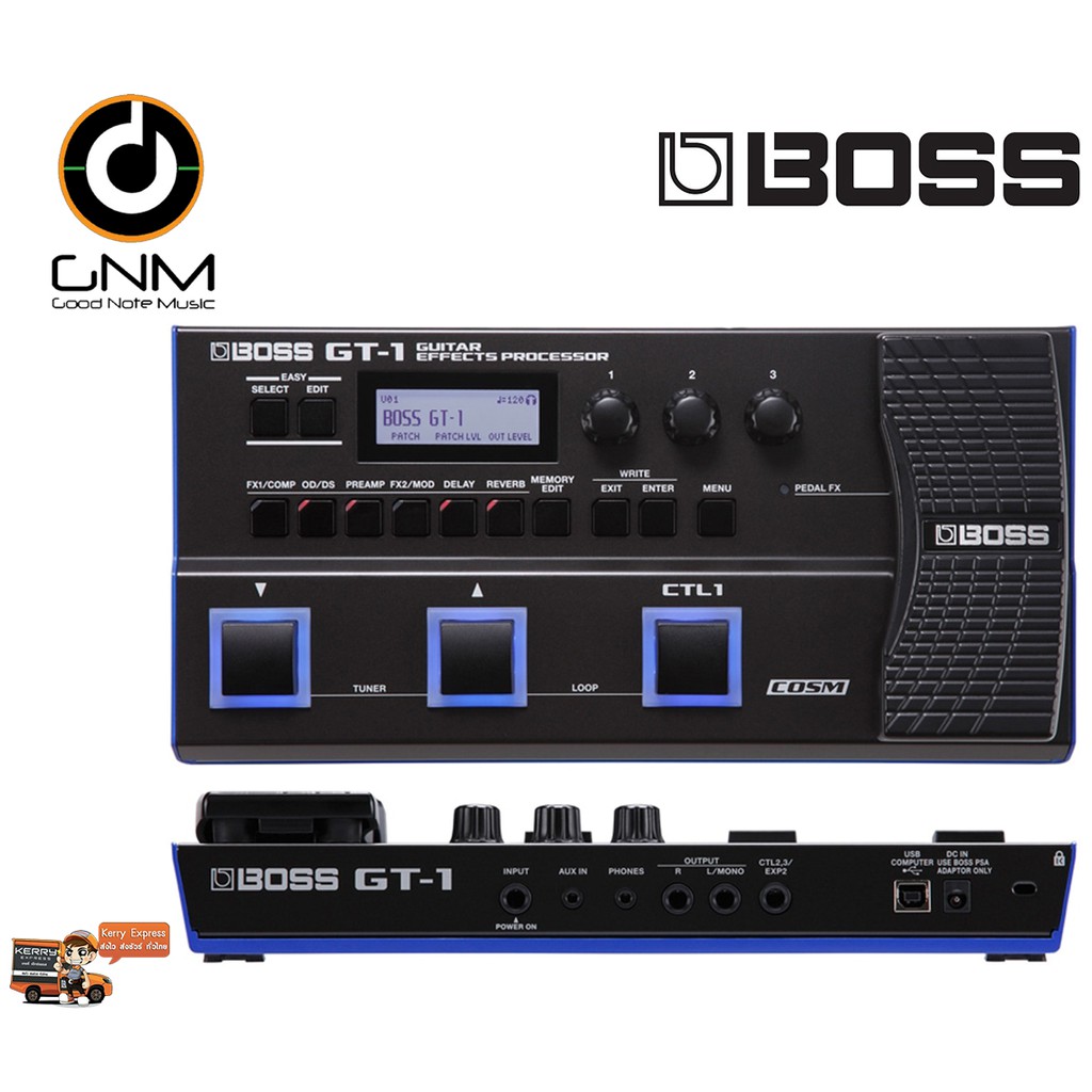 boss-เอฟเฟคกีตาร์-รุ่น-gt-1-guitar-multi-effects-pedal