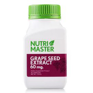Nutrimaster Grape Seed Extract (20mg x 30Capsules)