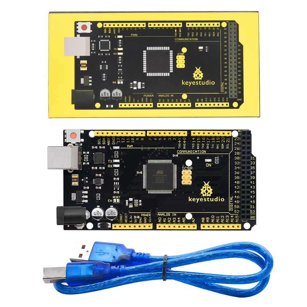 2020 NEW Keyestudio MEGA Development 2560 Board w/USB Serial Chip ...