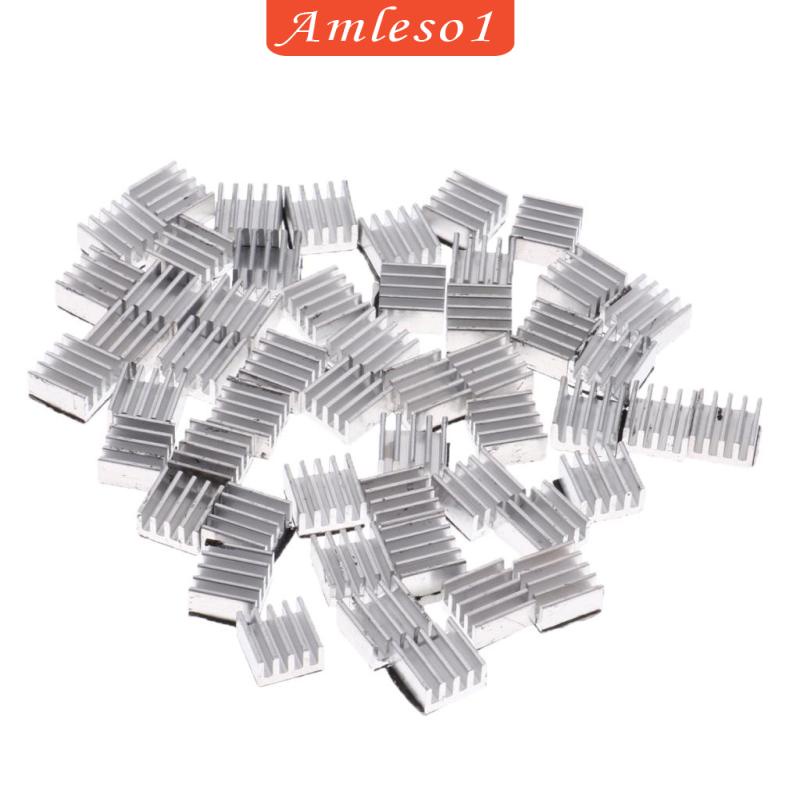 amleso1-ฮีทซิงค์ระบายความร้อน-อลูมิเนียม-ขนาดเล็ก-8-8x8-8x5-มม-สีเงิน-50-ชิ้น