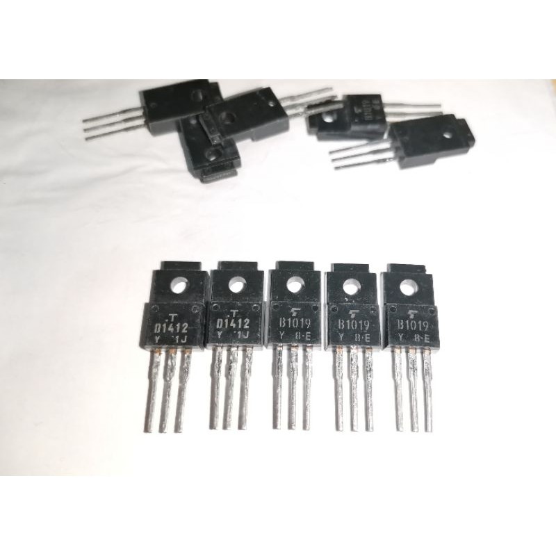 ทรานซิสเตอร์ เบอร์ 2SD1412 เบอร์ 2SB1019 [Transistor TR D1412 B1019 ...