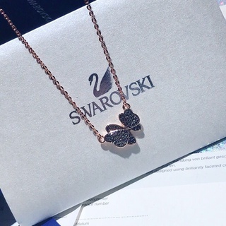 Swarovski Gemina สวารอฟสกี้ สร้อยคอ ของขวัญสำหรับคนพิเศษ Swarovski Further Pendant ของแท้ 100% party present girl gift