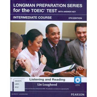 9780131382770 Longman Preparation Series For the TOIEC TEST with Answer Key