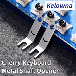 【มีสินค้า】Kelowna Cherry ที่เปิดเพลาน้ํามัน แบบโลหะ ไม่มีแผ่นเหล็ก ไม่มีกุญแจ