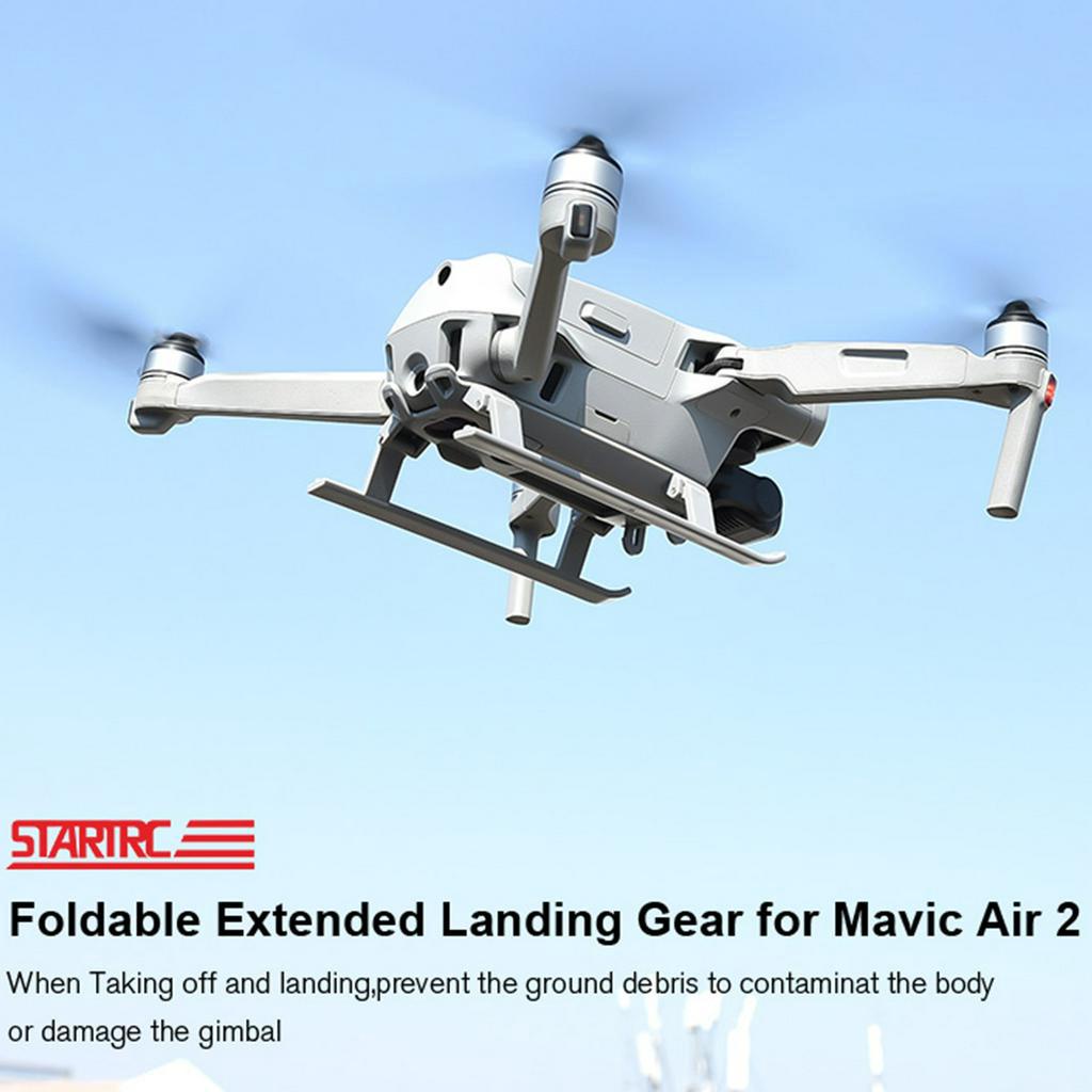 ภาพหน้าปกสินค้าFOR Mavic Air 2s/Mavic Air 2 Landing Gear Foldable Expansion Stabilizer Stand Landing Kit Bracket Accessories