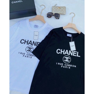 ☞ เสื้อยืด Chanel ชาแนล เสื้อใส่สบาย ผ้า Cotton100% ผ้าดีหนานุ่มใส่สบาย Street shirt