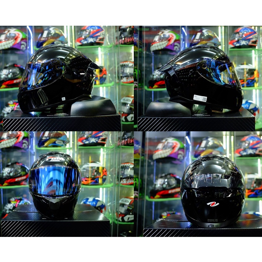 ภาพหน้าปกสินค้าลด 100บาท Real รุ่น Raptor Black หมวกกันน็อคสีดำ สีด้านและเงา จากร้าน spmhelmets บน Shopee