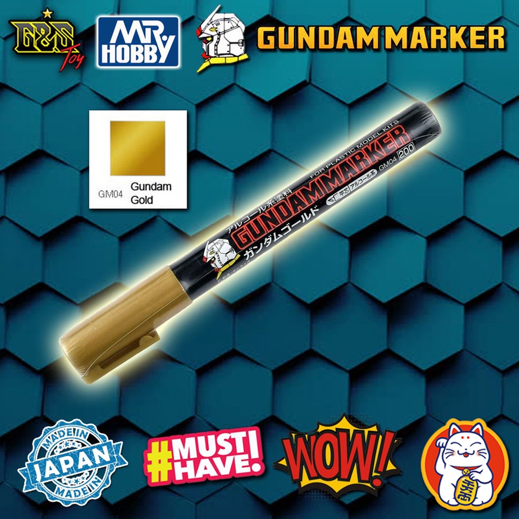 Gundam Marker GM04 Gold