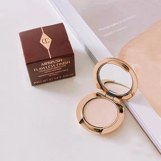 Charlotte Tilbury/ct แป้งพัฟแต่งหน้า ควบคุมความมัน ขนาดเล็ก 0.8 กรัม