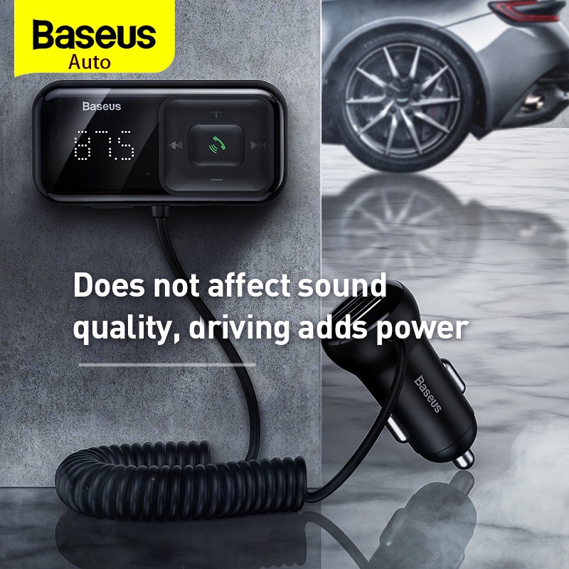 baseus-dual-usb-quick-car-charger-bluetooth-receiver-bluetooth-5-0-fm-transmitter-mp3-player-car-accessories-car-kit-wireless-3-1a-usb-radio-modulator-adapter-handsfree