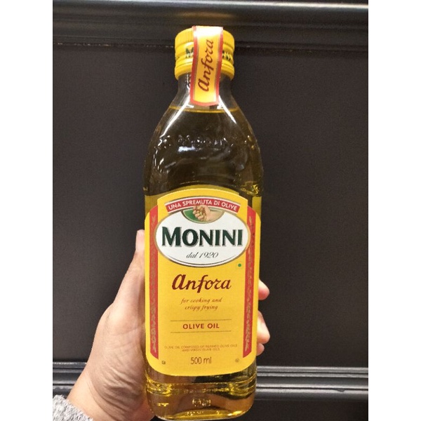 Monini Anfora Pure Olive Oil น้ำมันมะกอก อันโพราเพียว โมนี่นี่ 500กรัม ...