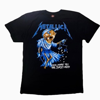 เสื้อวง metallica เสื้อยืดวงเมทัลลิกา เสื้อยืดวงร็อค Metallica
