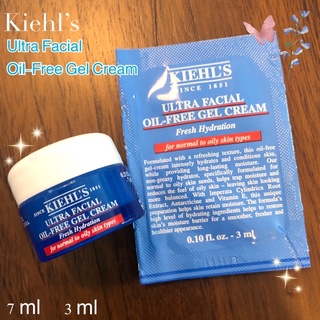 พร้อมส่ง! 💙 KIEHLS ULTRA FACIAL OIL-FREE GEL CREAM 7มล. 3มล