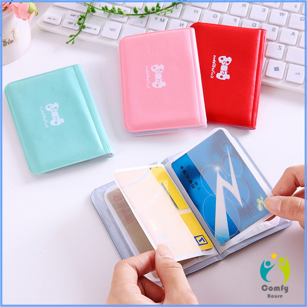 comfy-กระเป๋าใส่บัตร-แพ็คการ์ด-12-ใบ-ladies-card-hold