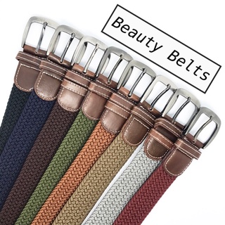 Beauty Belts เข็มขัดเปีย ยางยืดเส้นใหญ่ รอบเอว free size สามารถยืดได้