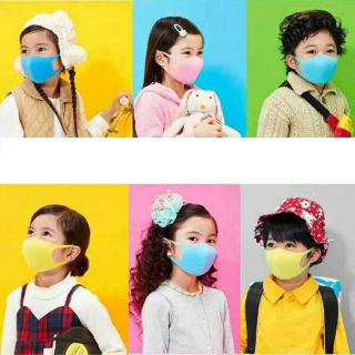 ❤️SALE❤️(1แพคมี 3ชิ้น)หน้ากากป้องกันฝุ่น PM2.5 สำหรับเด็ก แบบฟองน้ำซักได้ ใช้ได้หลายครั้ง