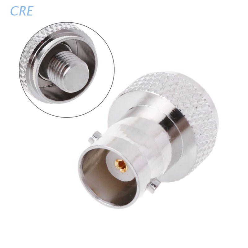 Adattatore Antenna BNC MX Per Radio - Connettore Argento Per Motorola, Midland, Icom E Altri