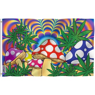 Anley Fly Breeze Marijuana ธงเห็ด 90x150 ซม.