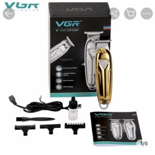สินค้าพร้อมส่ง VGR Amazon ใหม่โลหะทั้งหมดปัตตาเลี่ยนไฟฟ้าบ้านผม clipper V-056