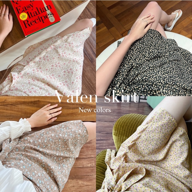 valen-skirt-350-กระโปรงผ้าแบบผูกรอบตัว-เนื้อผ้าสวยคุณภาพดี-ทิ้งตัวสวยแมทช์ได้หลายลุค