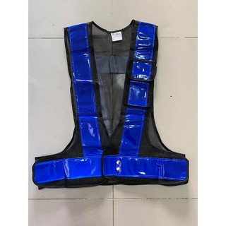 ภาพขนาดย่อของภาพหน้าปกสินค้าF11  Reflective Vest safety vest  เสื้อกั๊กสะท้อนแสง กั๊กจราจร,ความปลอดภัย จากร้าน subeixu บน Shopee ภาพที่ 8