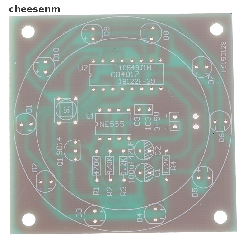 cheesenm-ชุดเครื่องกําเนิดคลื่นไฟฟ้า-led-cd4017-ne555