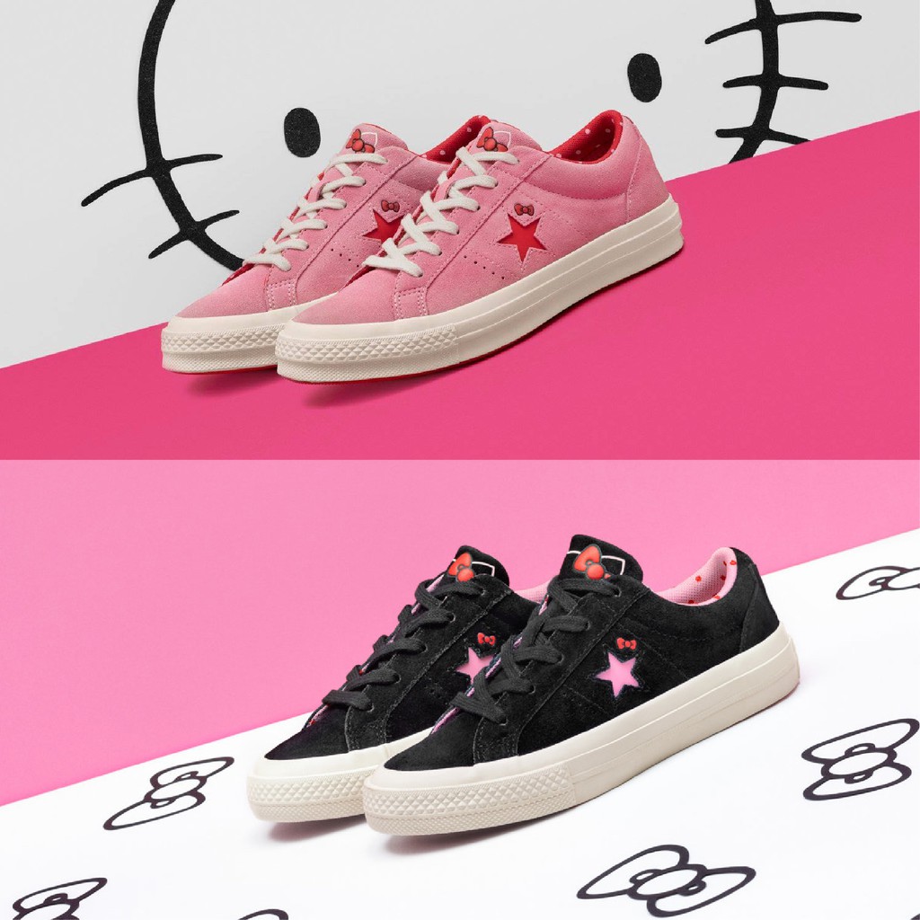 Hello kitty one hotsell star converse