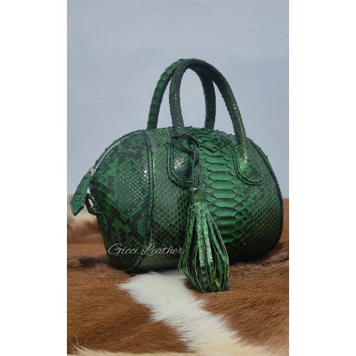 Python กระเป๋าหนังแท้ หลากหลายสี 1 | Shopee Thailand
