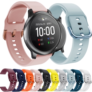 สินค้า สายนาฬิกาข้อมือซิลิโคนนิ่ม สําหรับ Xiaomi Haylou Solar Ls 05 Smart Watch