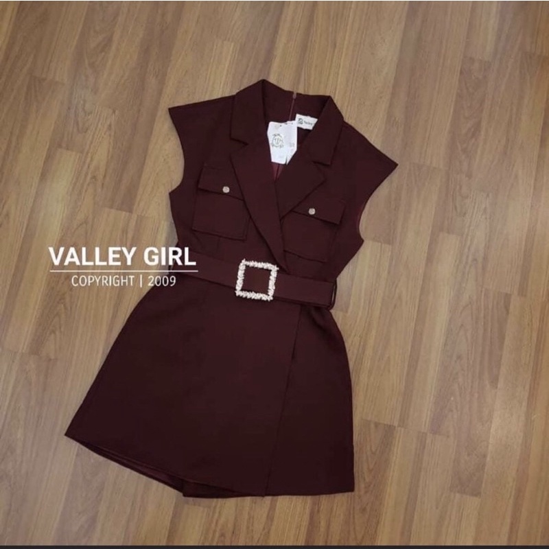 จั้ม-กางเกงกระโปรง-ป้าย-valleygirl-พร้อมเข็มขัด-มีหลายสี